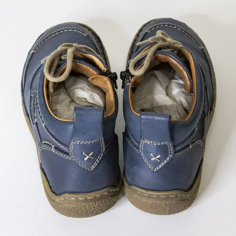 Josef Seibel Neele 34 Women's Ankle Boots EU 37 US 6.5-7 Blue Leather Comfort